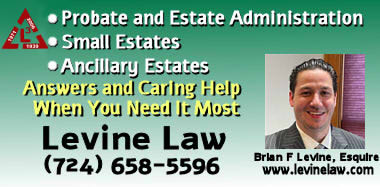 Law Levine, LLC - Estate Attorney in Corry PA for Probate and Estate Administration including small estates and ancillary estates